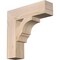 Ekena Millwork Balboa Block Smooth Bracket, Douglas Fir, 3 1/2"W x 14"D x 14"H BKT04X14X14BOA05SDF - alternate 1